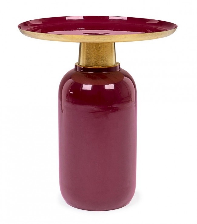 BIZZOTTO Konferenční stolek NALIMA fialový 40cm
