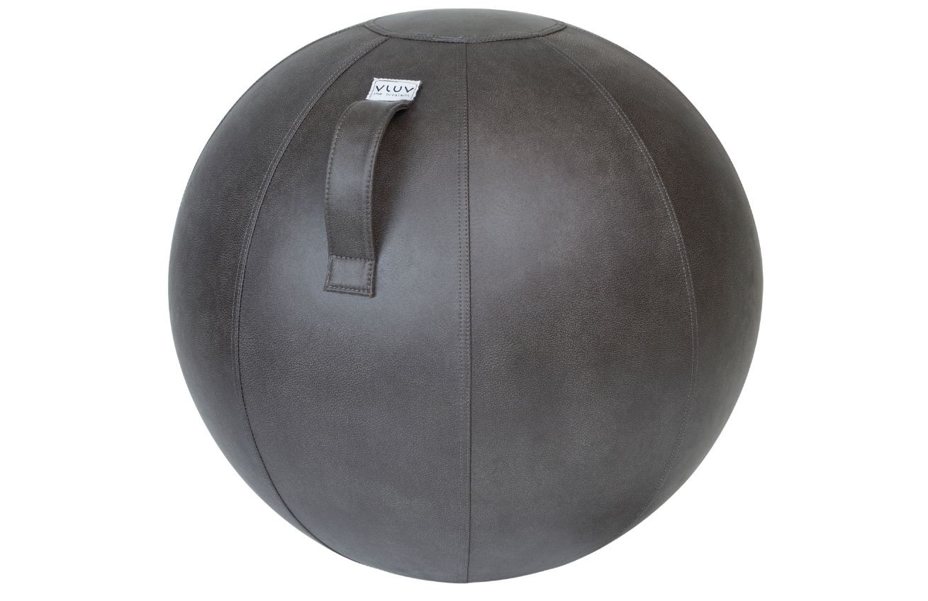 Tmavě šedý sedací / gymnastický míč VLUV