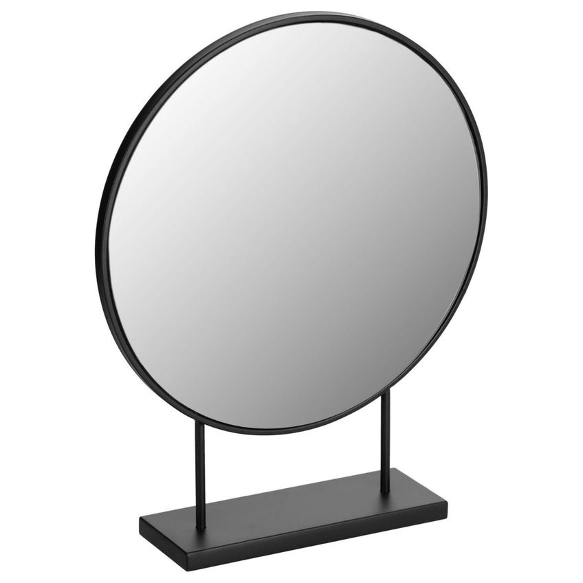 Černé kosmetické zrcadlo Kave Home Libia
