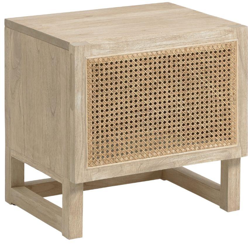 Dřevěný noční stolek Kave Home Rexit 50 x