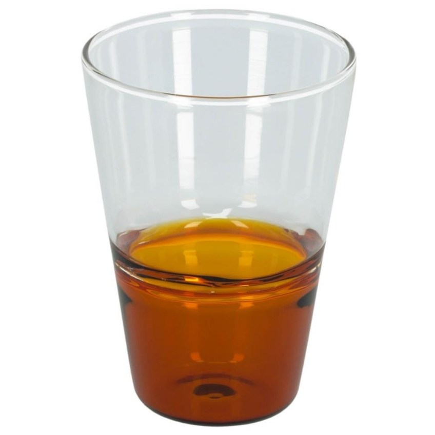 Oranžová sklenice Kave Home Fiorina