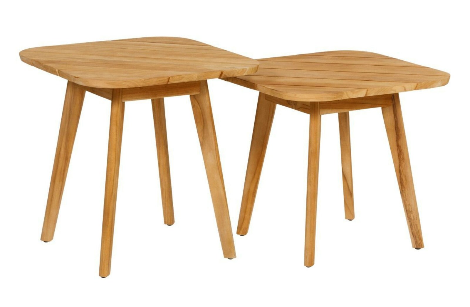EXOTAN Set 2 dřevěných stolků SOFIE teak