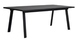 ROWICO Jídelní stůl WINNIPEG 200x100cm černý