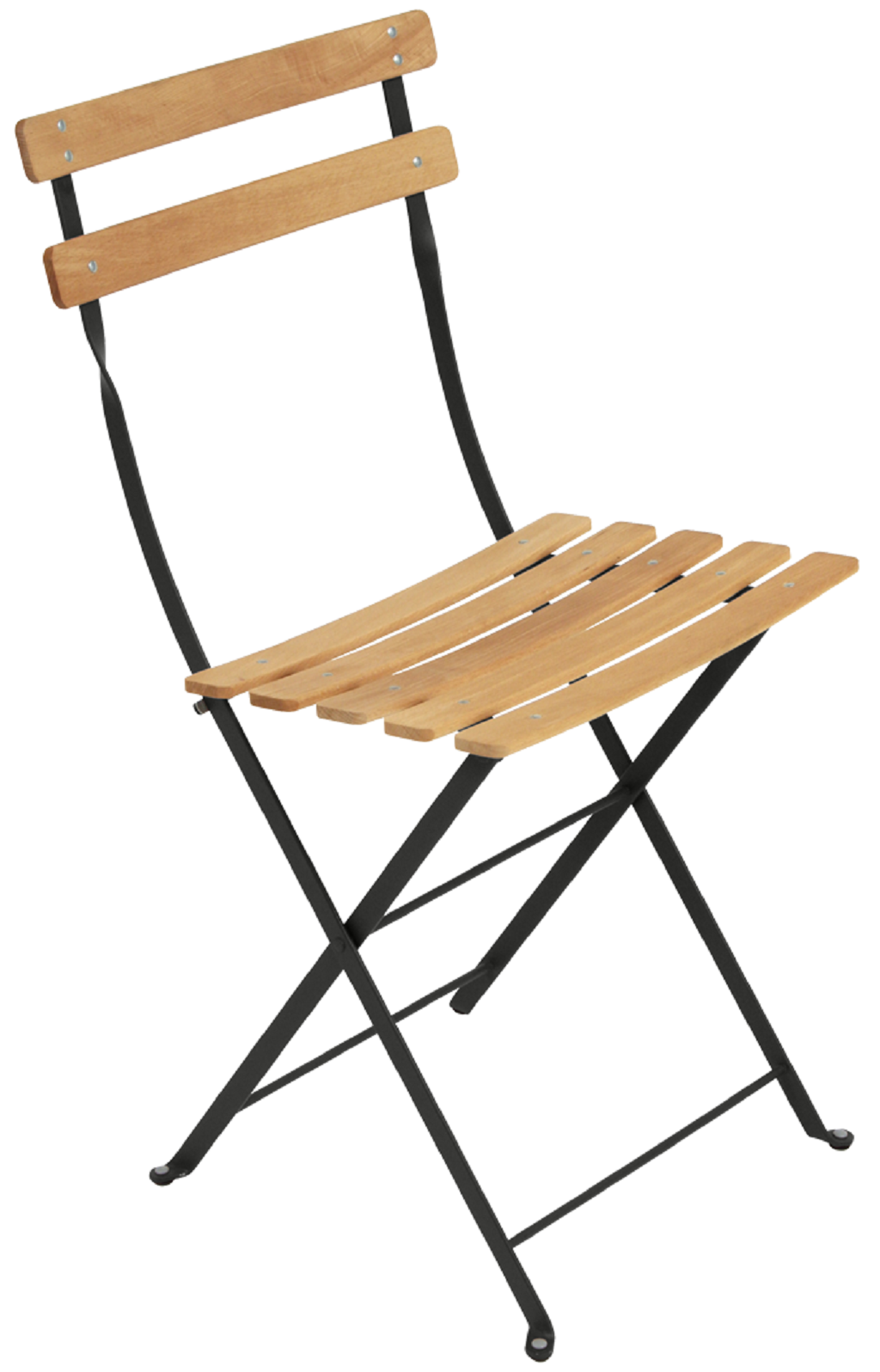 Přírodní dřevěná skládací židle Fermob Bistro