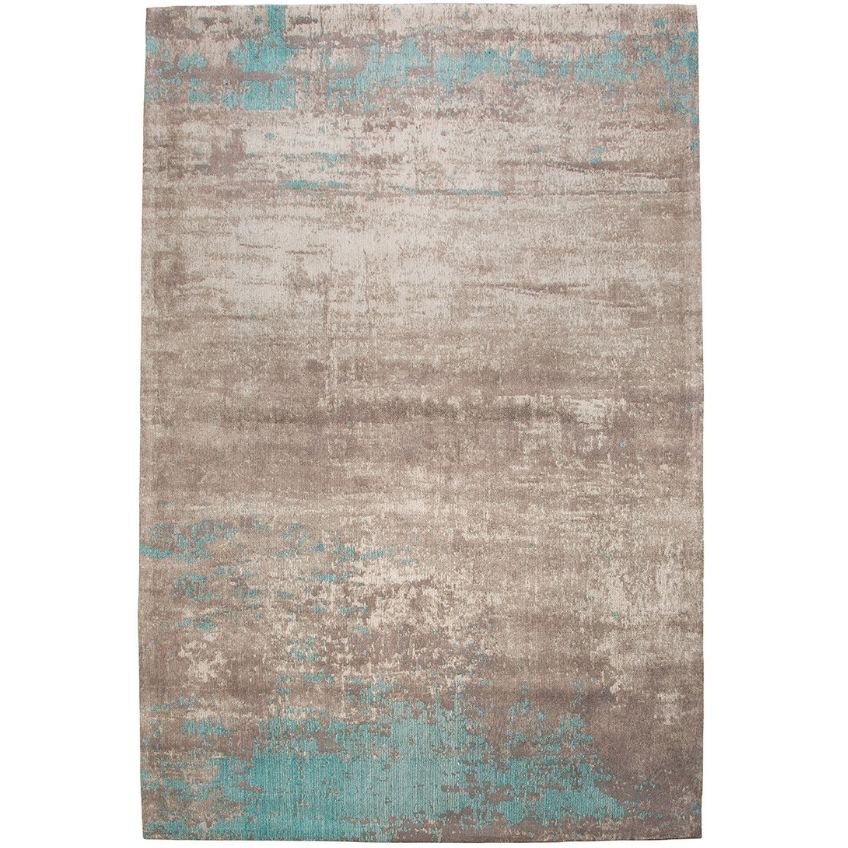 Moebel Living Šedo modrý bavlněný koberec Charlize 240 x 160