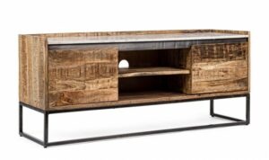 BIZZOTTO dřevěný TV stolek LAMBETH 60x145 cm