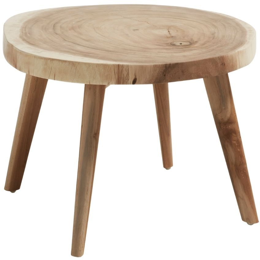 Masivní dřevěný konferenční stolek Kave Home