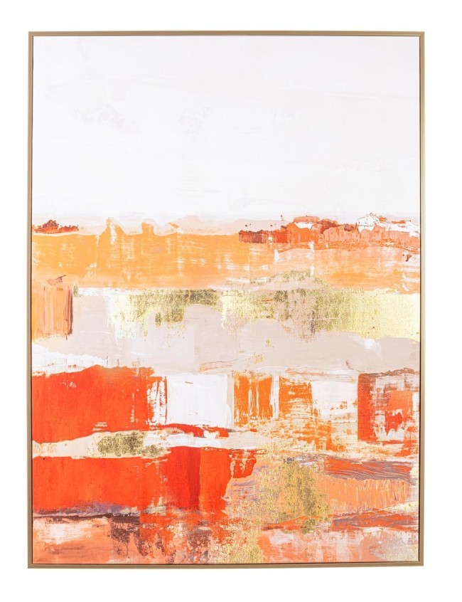 BIZZOTTO Abstraktní malba RED 120x90cm