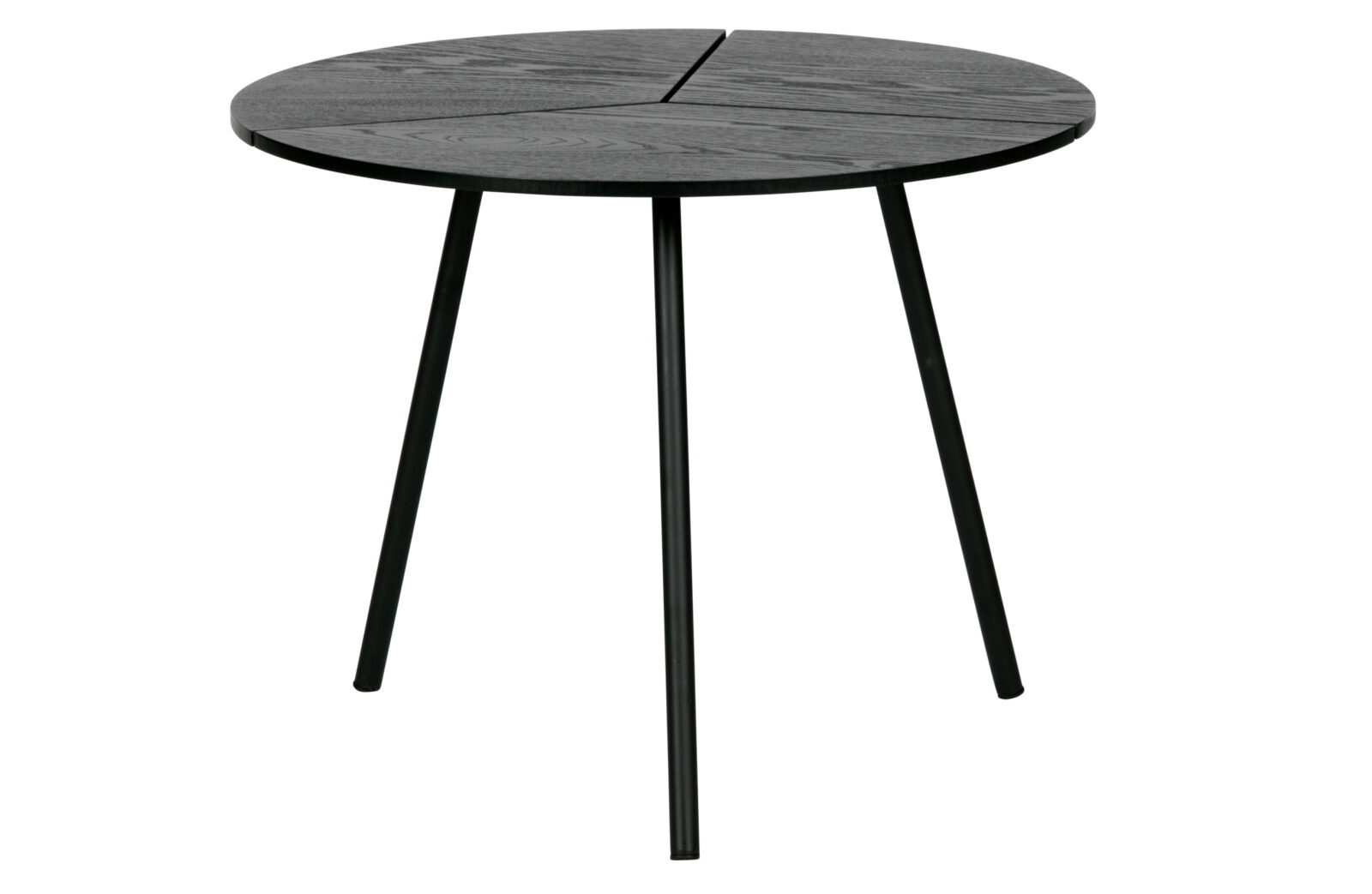 WOOOD konferenční stolek RODI černý ø48 cm