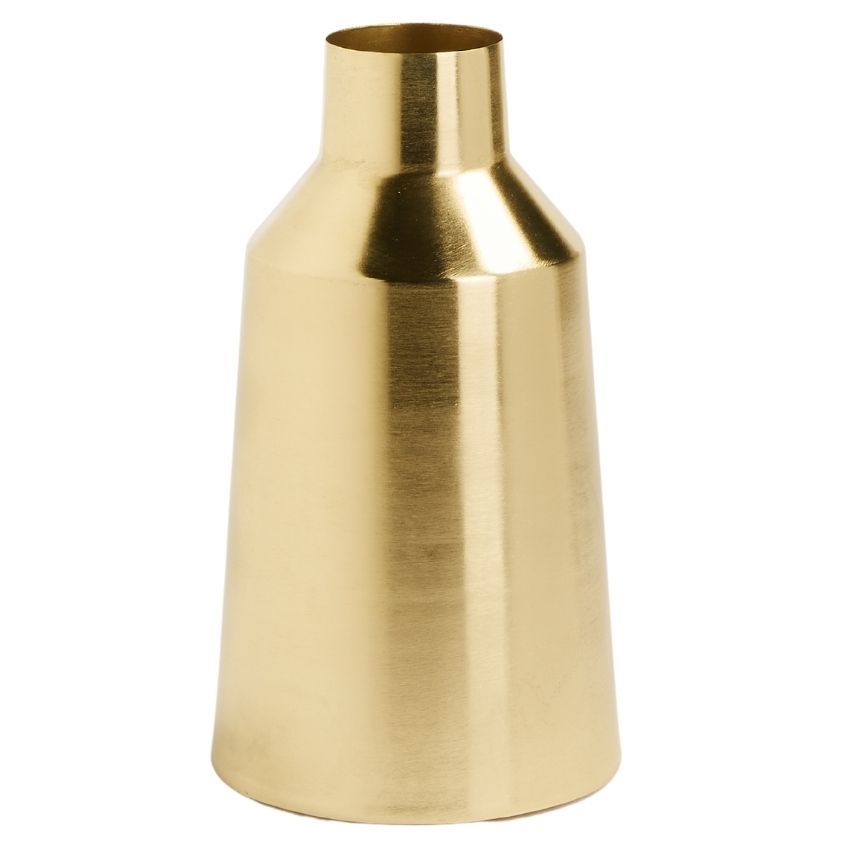 Zlatá kovová váza Kave