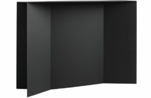 Nordic Design Černý kovový toaletní stolek