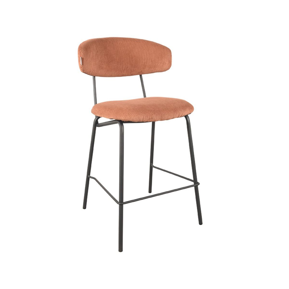 LABEL51 Barová židle ZACK oranžová 95cm