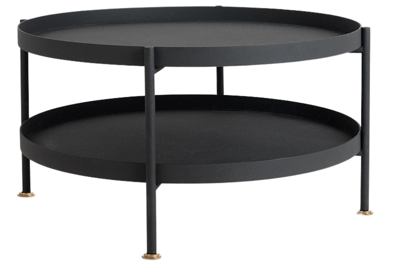 Nordic Design Černý konferenční stolek Nollan