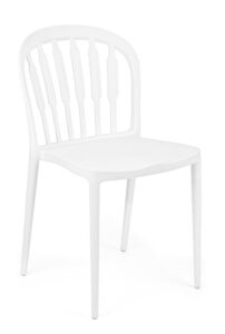 BIZZOTTO jídelní židle PAXTON bílá
