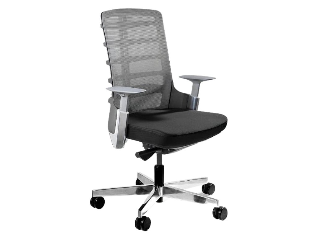 Office 360 Černá látková kancelářská židle