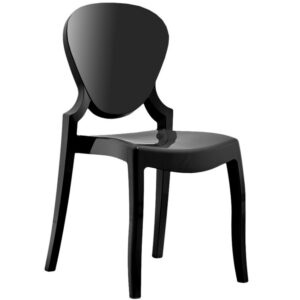 Pedrali Černá plastová židle