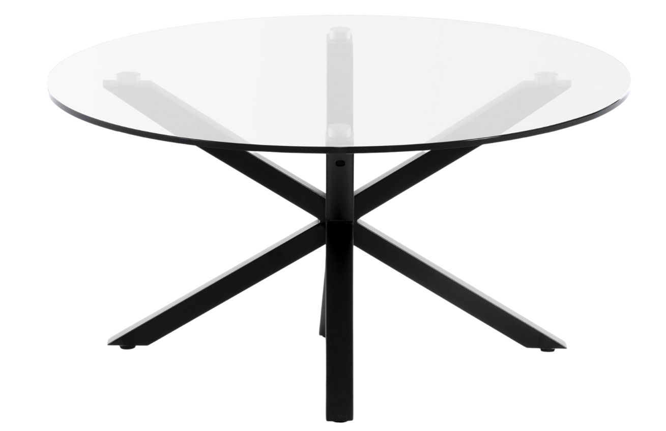 Skleněný konferenční stolek Kave Home Argo 82