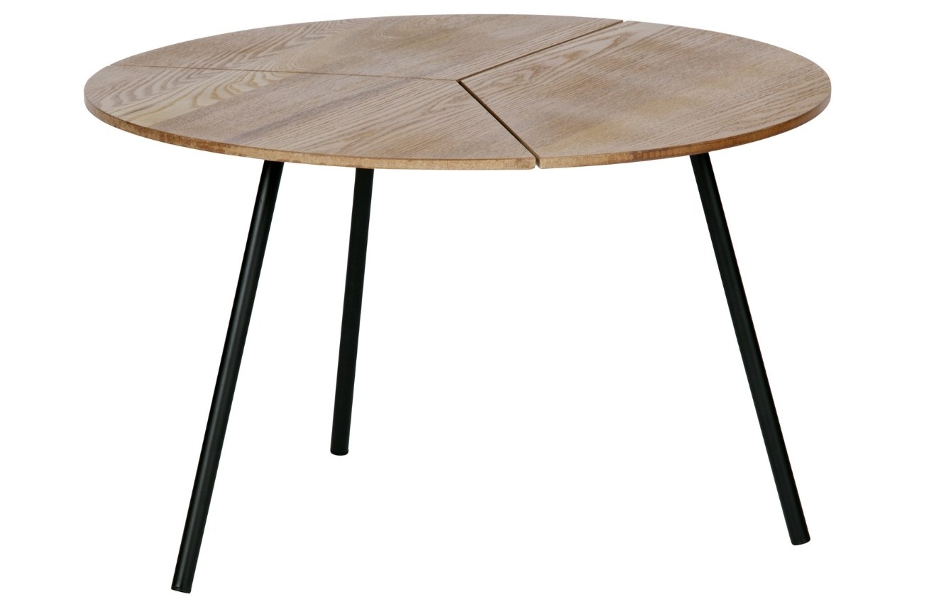 Hoorns Hnědý dřevěný konferenční stolek