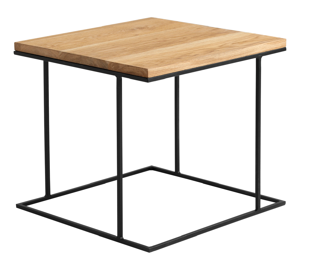 Nordic Design Přírodní masivní konferenční stolek Valter