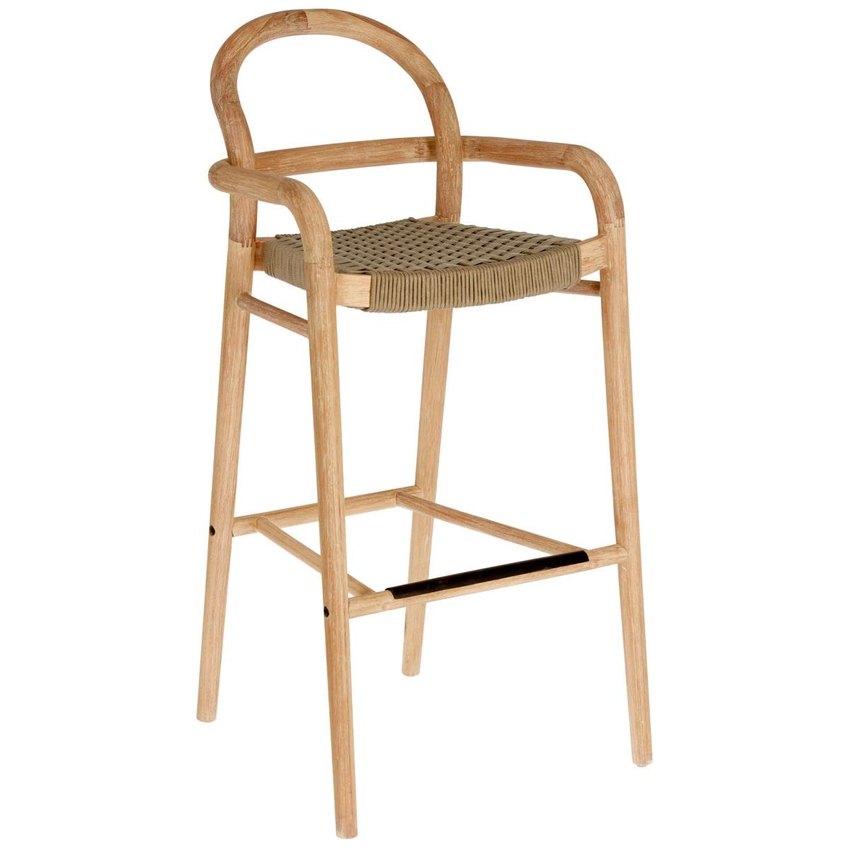 Dřevěná barová židle Kave