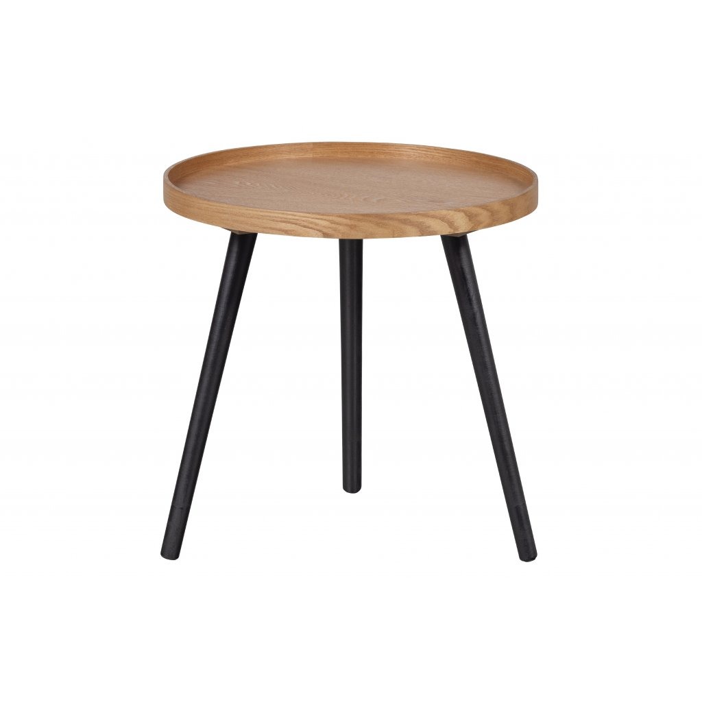 WOOOD dřevěný konferenční stolek MESA černý M