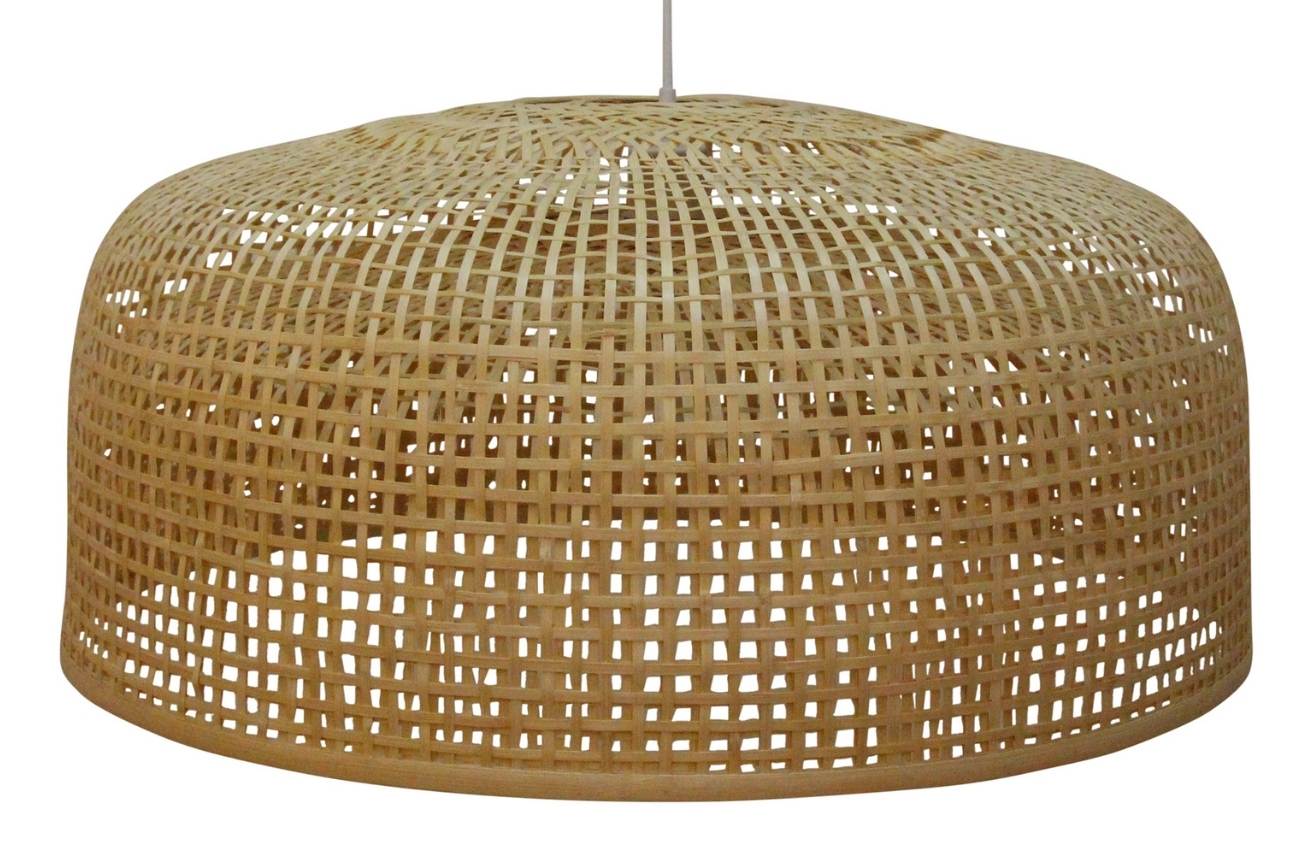 Hoorns Přírodní bambusové závěsné svítidlo