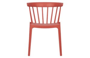 WOOOD Plastová jídelní židle BLISS červená