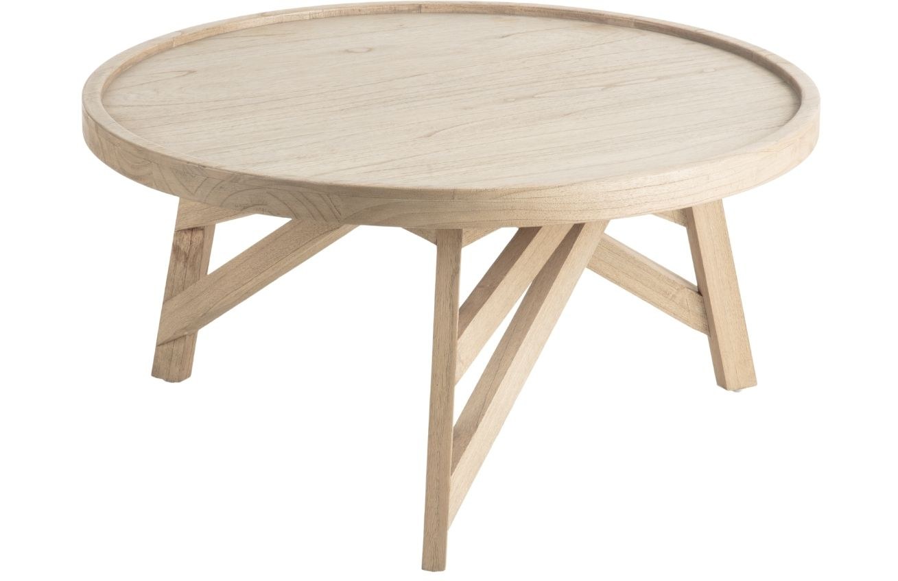 Dřevěný konferenční stolek Kave Home