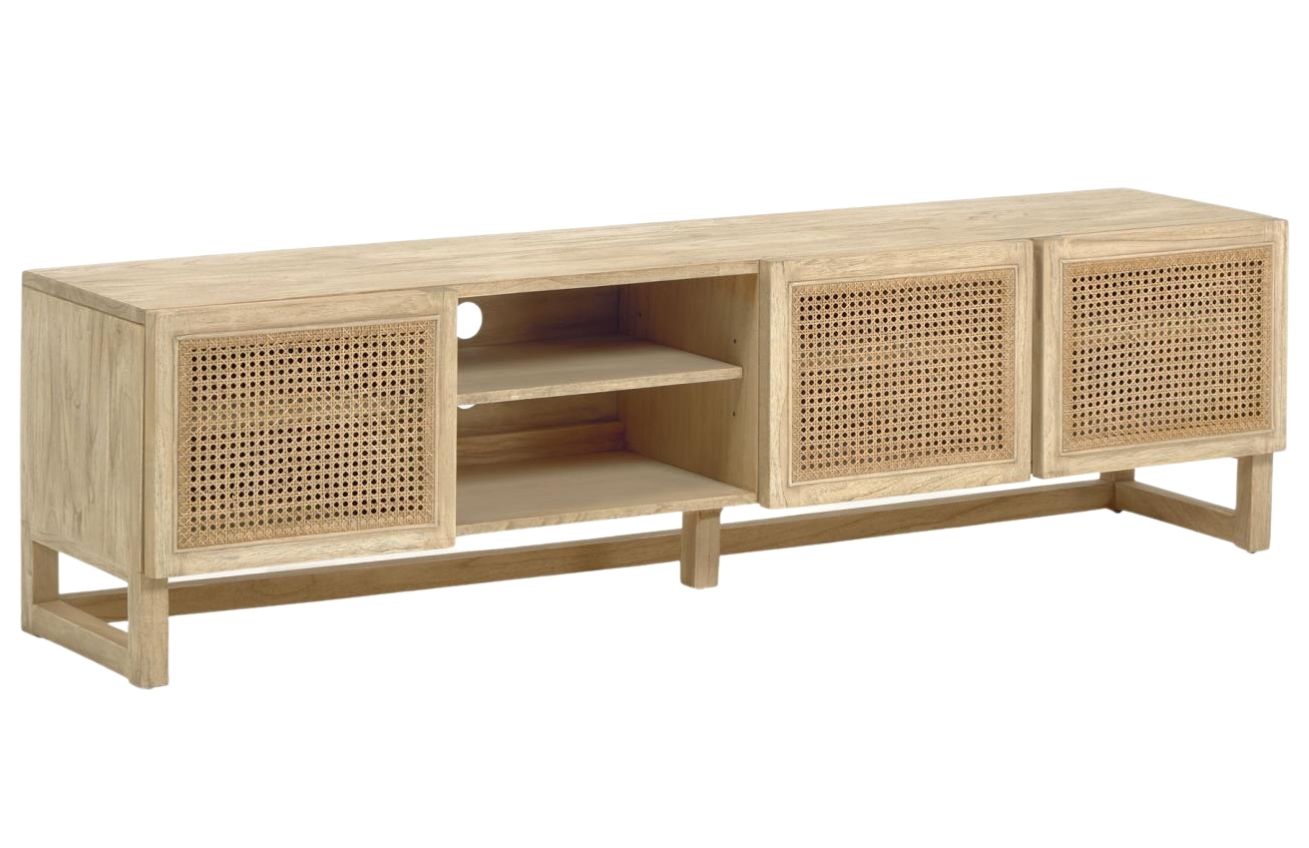Dřevěný TV stolek Kave Home Rexit