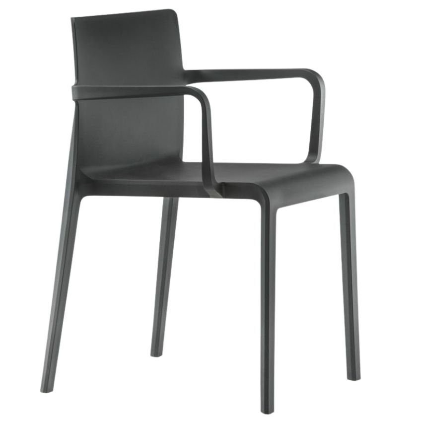 Pedrali Černá plastová jídelní židle