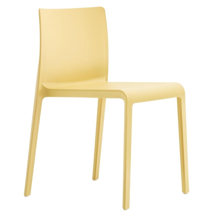 Pedrali Žlutá plastová jídelní židle