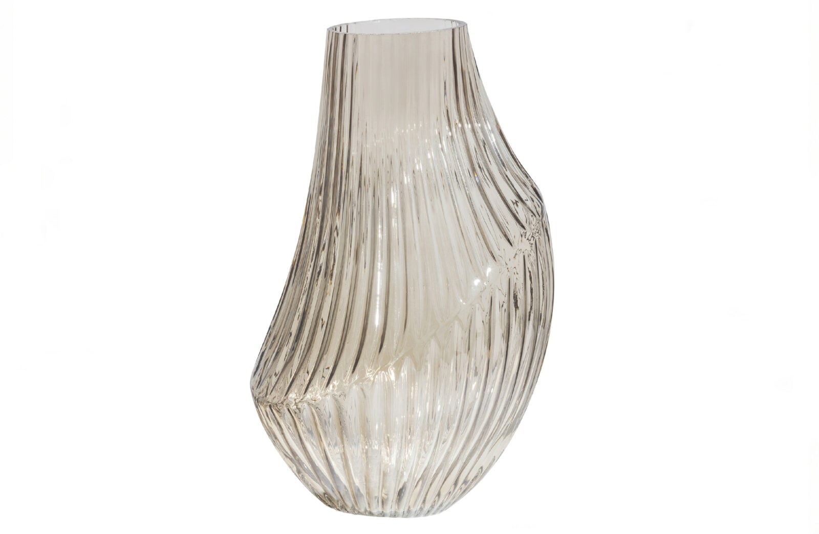 BePureHome Skleněná váza TOOT 35x21 cm