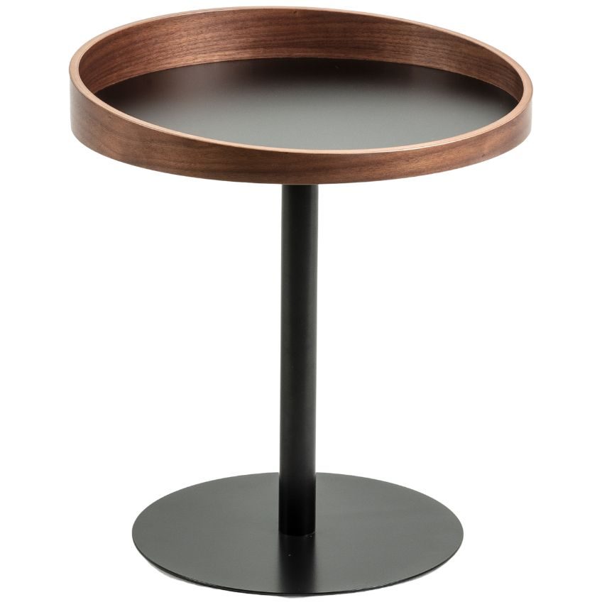 Ořechový odkládací stolek Kave Home