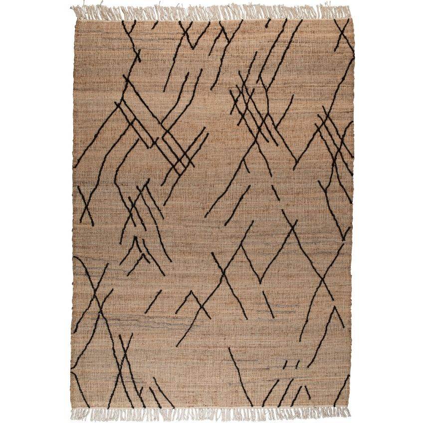 Béžový jutový koberec DUTCHBONE ISHANK 170