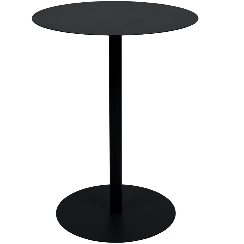 Černý kovový bistro stůl ZUIVER