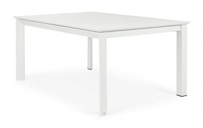 BIZZOTTO Rozkládací zahradní stůl KONNOR 160x110-160 cm bílý