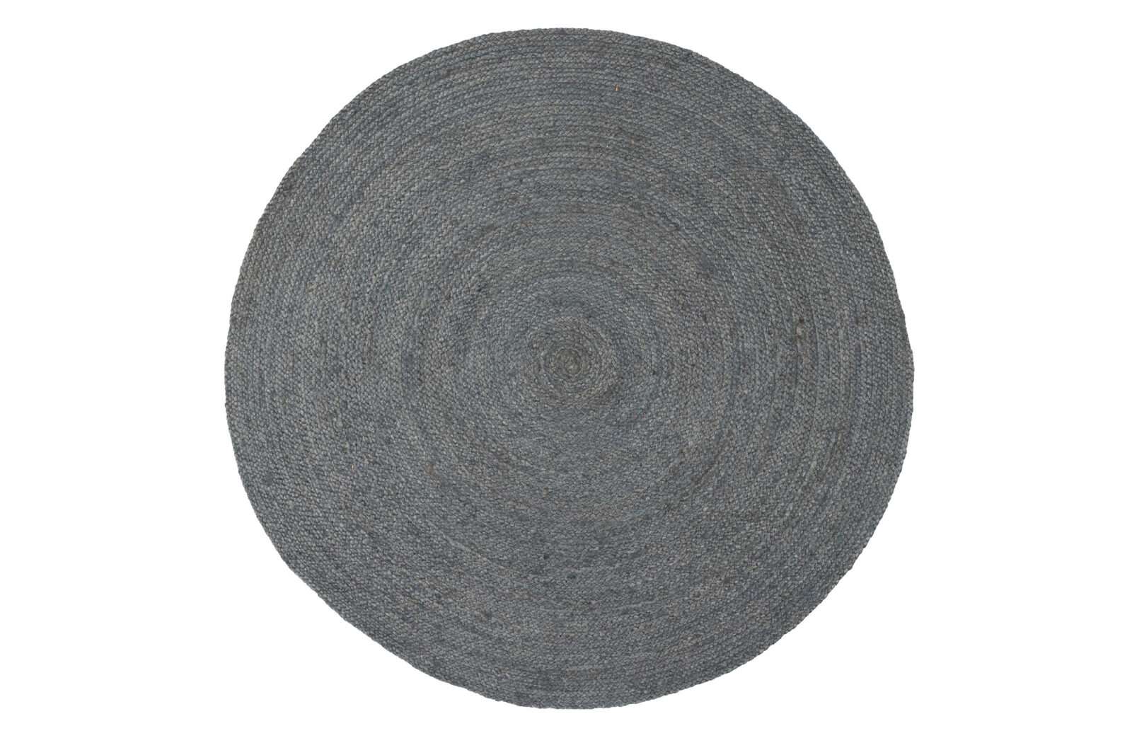 WOOOD kulatý koberec ROSS ø150 cm asfalt
