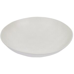 Bílý porcelánový hluboký talíř Kave Home