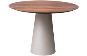Hnědý dubový jídelní stůl Marco Barotti 110