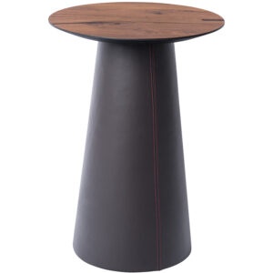 Hnědý dubový odkládací stolek Marco Barotti 45