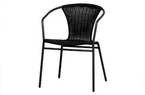WOOOD Zahradní židle WESTON černá