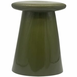 Hoorns Zelený keramický odkládací stolek