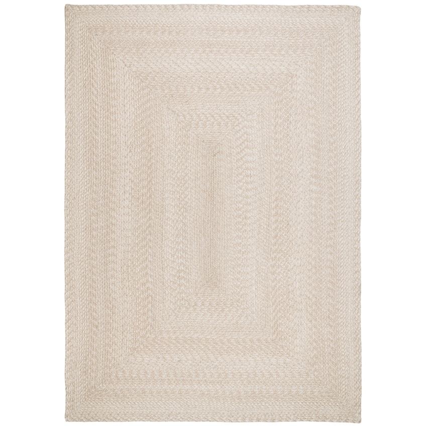 Nordic Living Béžový pletený koberec Manisha