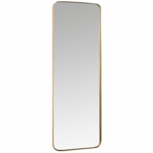 Zlaté kovové nástěnné zrcadlo Kave Home Marco