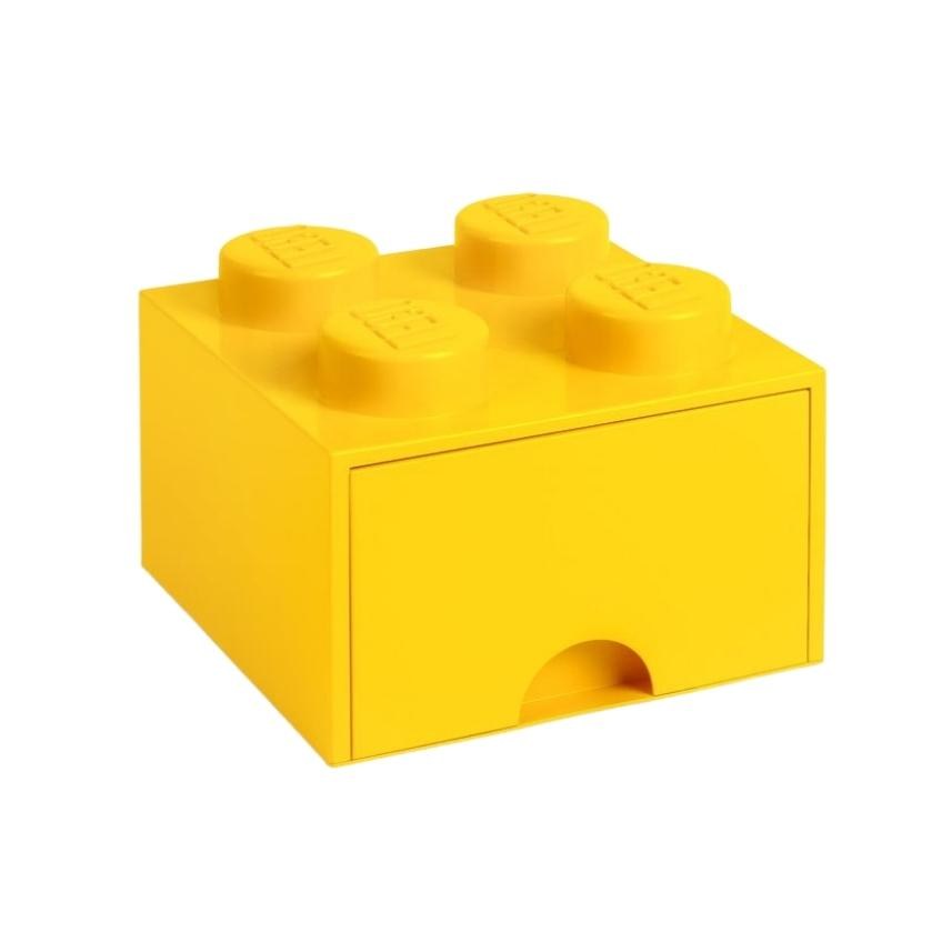 Žlutý úložný box LEGO® Storage 25