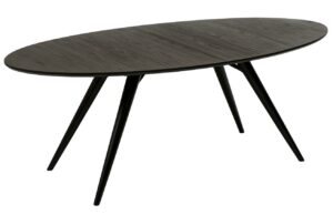 ​​​​​Dan-Form Hnědo šedý dřevěný rozkládací jídelní stůl DAN-FORM