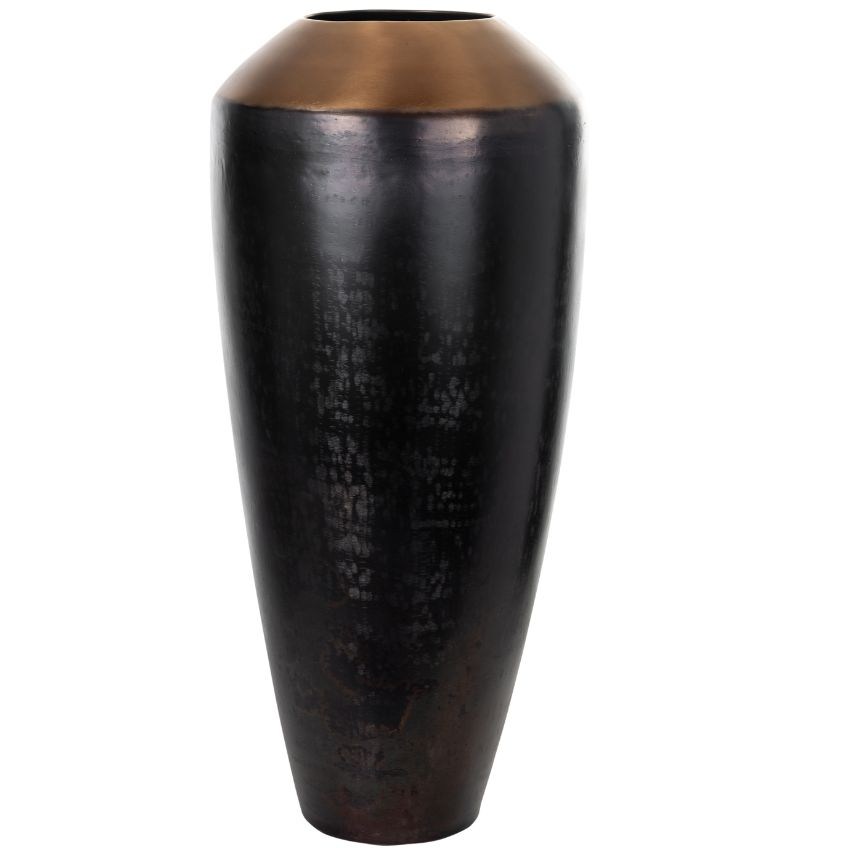 Černá kovová váza Richmond