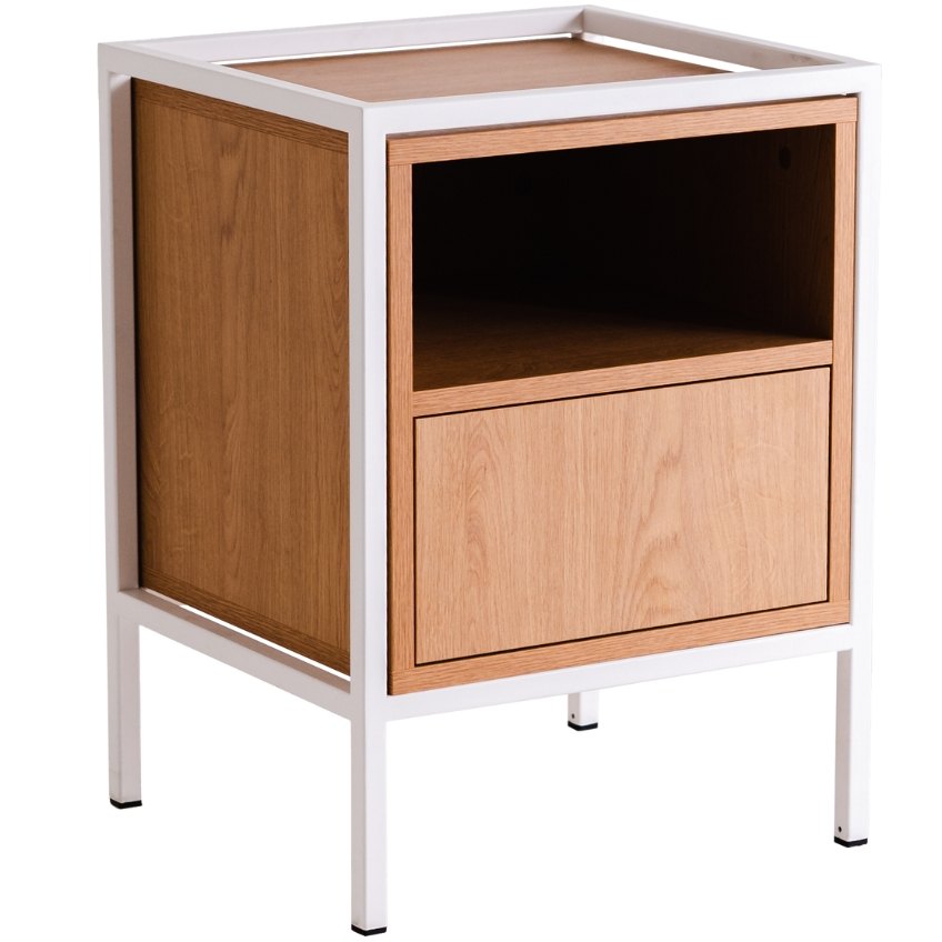 Nordic Design Noční stolek Skipo se zásuvkou 60 x 45
