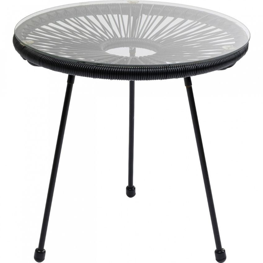 Kare Design Skleněný zahradní odkládací stolek