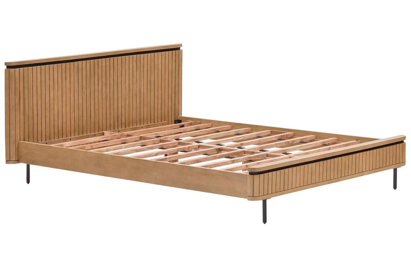 Dřevěná dvoulůžková postel Kave Home Licia
